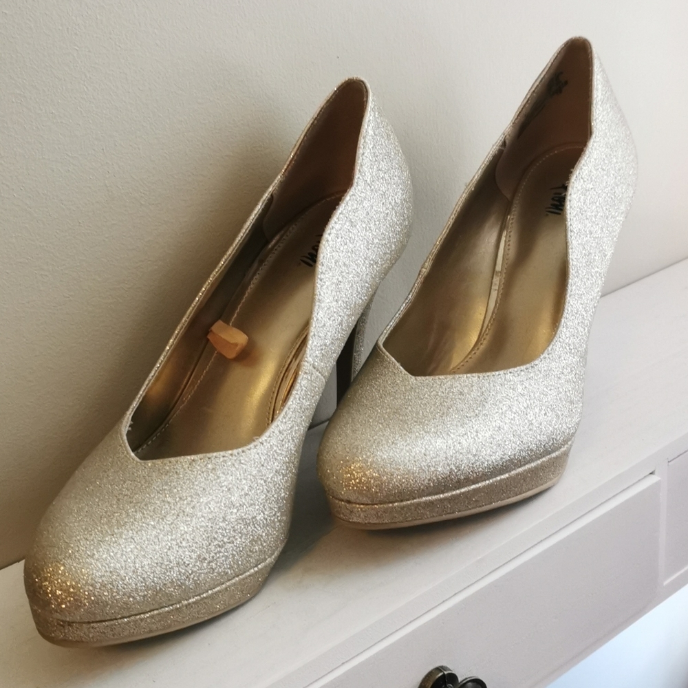 Glitter heels